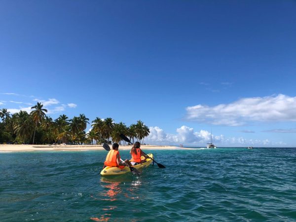 Kayaka Samana Kayaking Cayo Levantado day Trip Bacardi island Kayaks 6