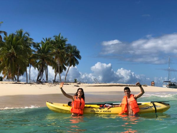 Kayaka Samana Kayaking Cayo Levantado day Trip Bacardi island Kayaks 7